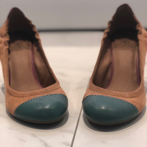 Lucky Brand Colour Block Wedges - Picture 2 of 3